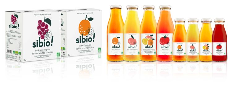 Terra Libra propose une large gamme de jus de fruits bio et français de chez Sibio