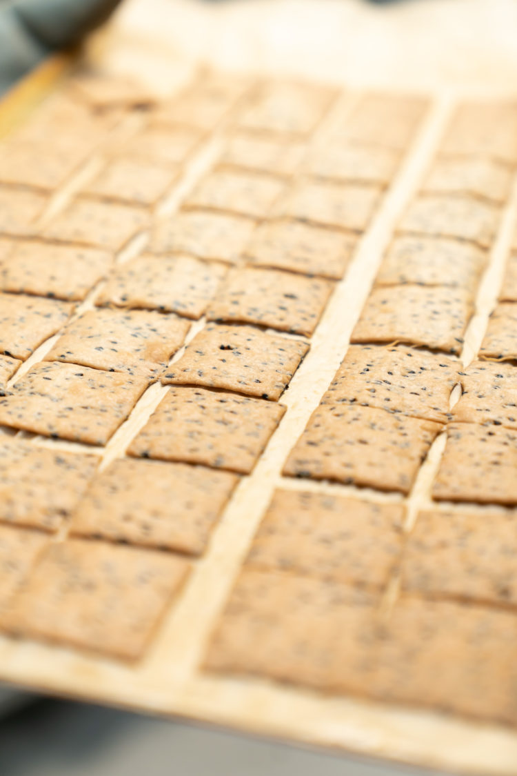 Les crackers réalisés à partir de drêches bio des brasseries bruxelloises