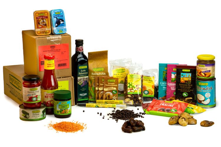 Terra Libra propose une gamme complète de produits d'épicerie indispensables de chez rapunzel
