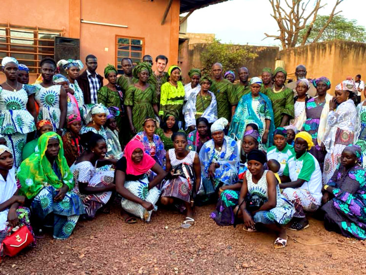 les femmes de l'association Pauline