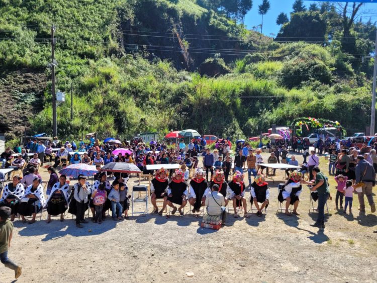 Fete d'inauguration au Chiapas